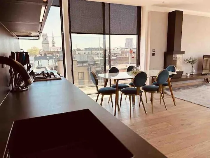 3 Bed 2 Bath Penthouse Hoxton Square With Terrace Apartment London