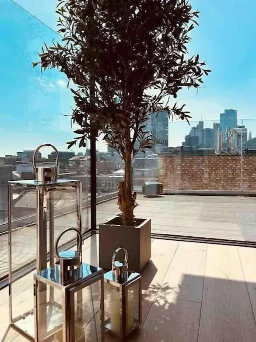 Apartmán 3 Bed 2 Bath Penthouse Hoxton Square With Terrace Londýn