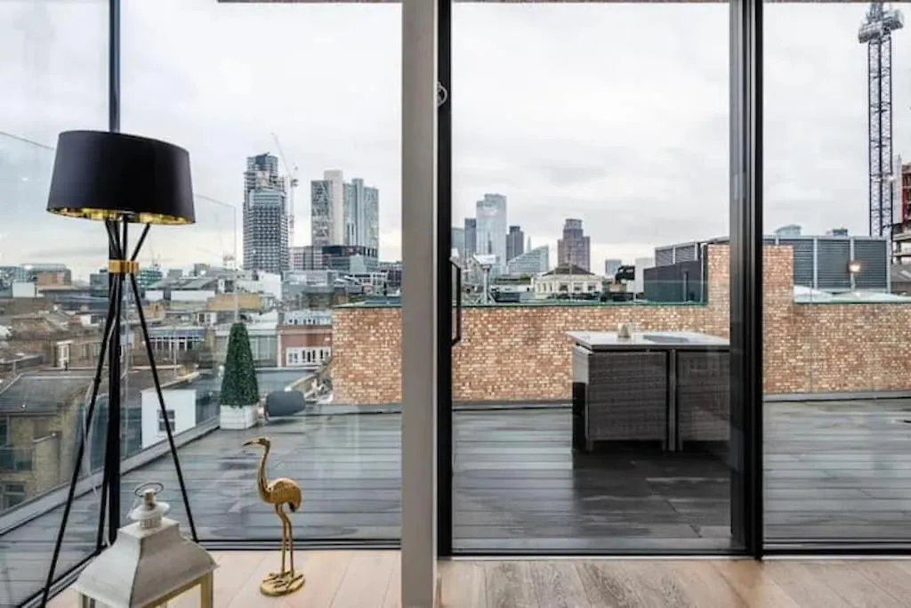 Apartmán 3 Bed 2 Bath Penthouse Hoxton Square With Terrace Londýn