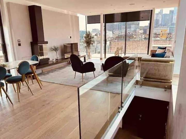 3 Bed 2 Bath Penthouse Hoxton Square With Terrace Apartment London