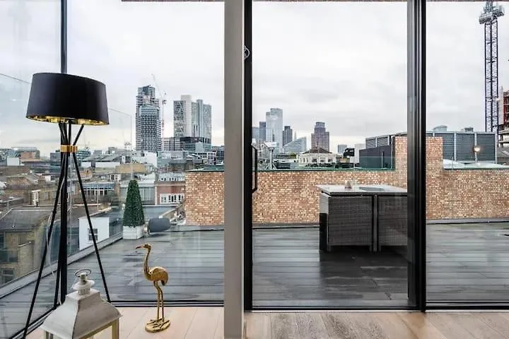 3 Bed 2 Bath Penthouse Hoxton Square With Terrace Apartment London United Kingdom